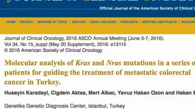 ASCO poster – Kras ve Nras Türkiye Verileri