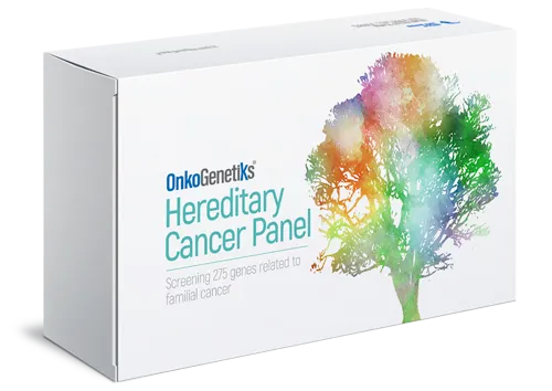 OnkoGENETiKS hereditary cancer panels box